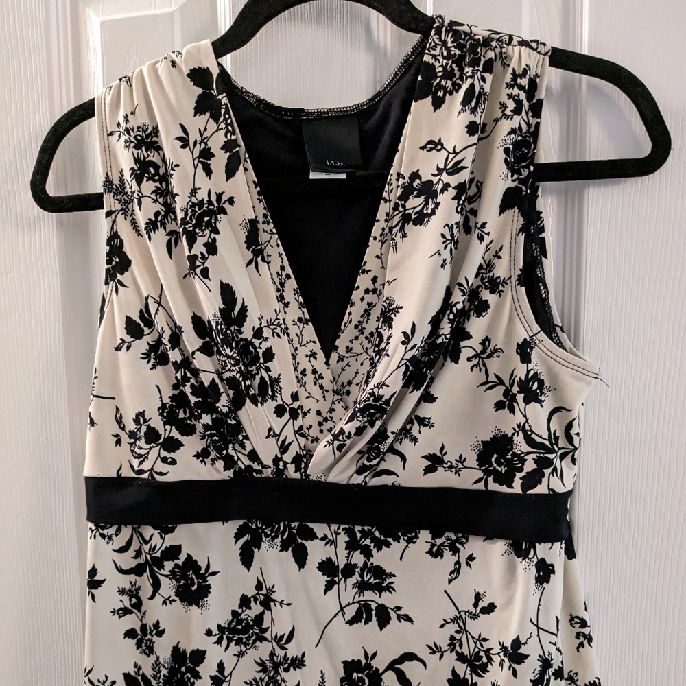 Woman's size Medium JTB shirt. Black and off White.